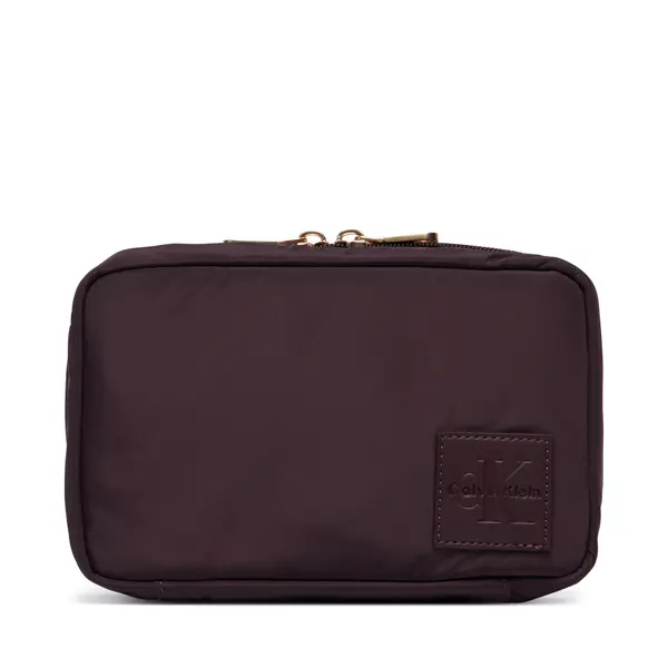 Calvin Klein Neseser Calvin Klein Nylon Mix Cosmetic Pouch LV04F1310G Smeđa