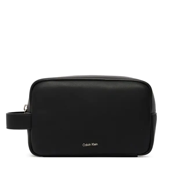 Calvin Klein Neseser Calvin Klein Raised Dopp Kit LV04D1227G Crna