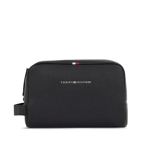 Tommy Hilfiger Neseser Tommy Hilfiger Essential PU AM0AM09508 Crna