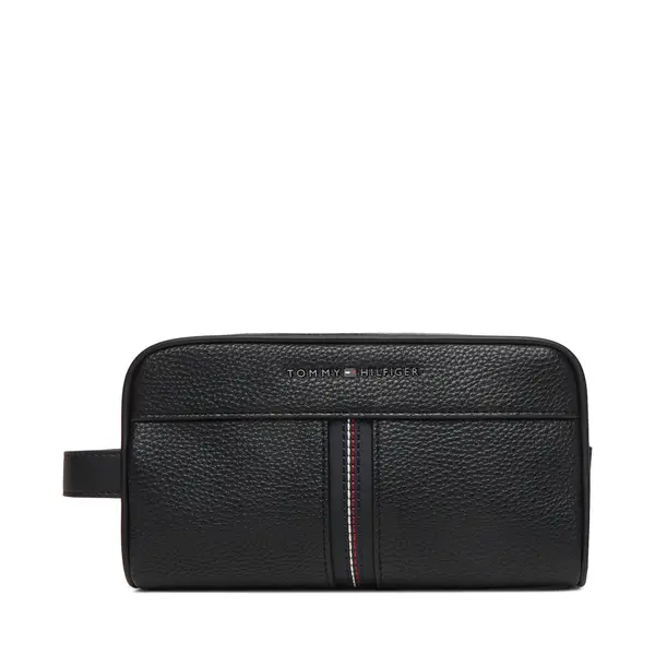 Tommy Hilfiger Neseser Tommy Hilfiger Th Central Washbag AM0AM14172 Crna