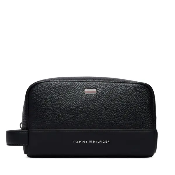 Tommy Hilfiger Neseser Tommy Hilfiger Th Central Washbag AM0AM14485 Crna