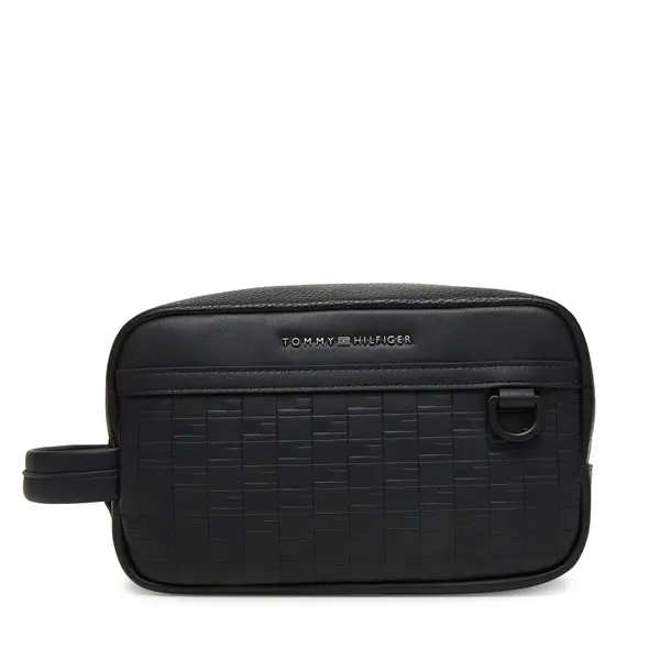 Tommy Hilfiger Neseser Tommy Hilfiger Th Modern Washbag AM0AM13947 Crna
