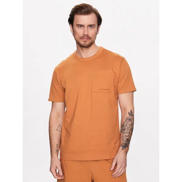New Balance New Balance T-shirt Athletics Nature State MT23567 Narančasta Relaxed Fit