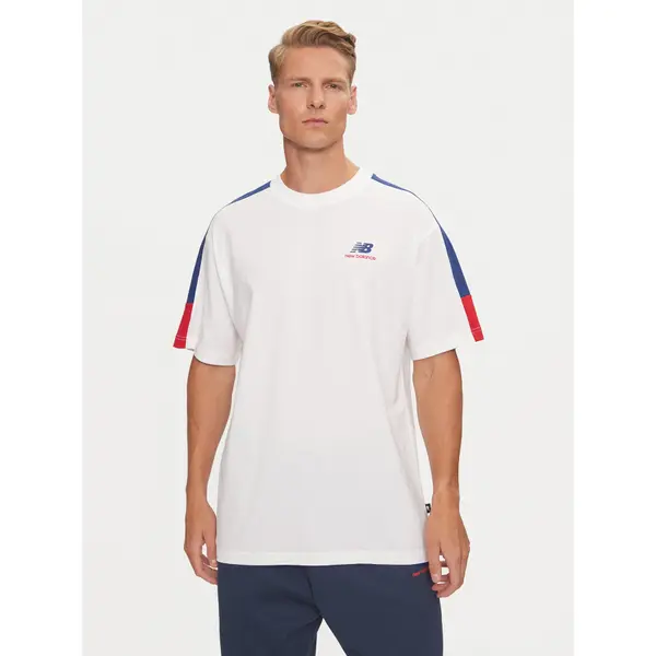 New Balance New Balance T-shirt Classics MT43526NNY Plava Relaxed Fit