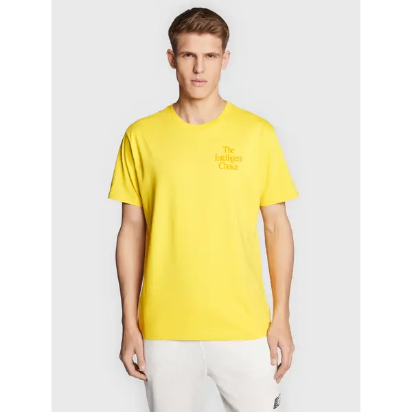 New Balance New Balance T-shirt MT23502 Žuta Relaxed Fit