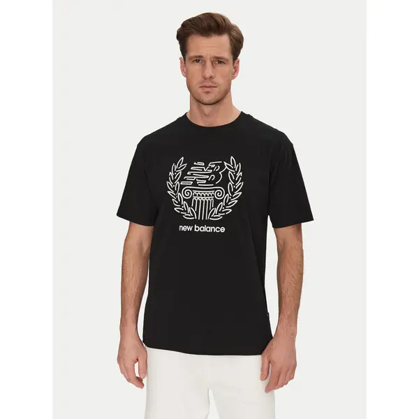 New Balance New Balance T-shirt MT51974 Crna Relaxed Fit