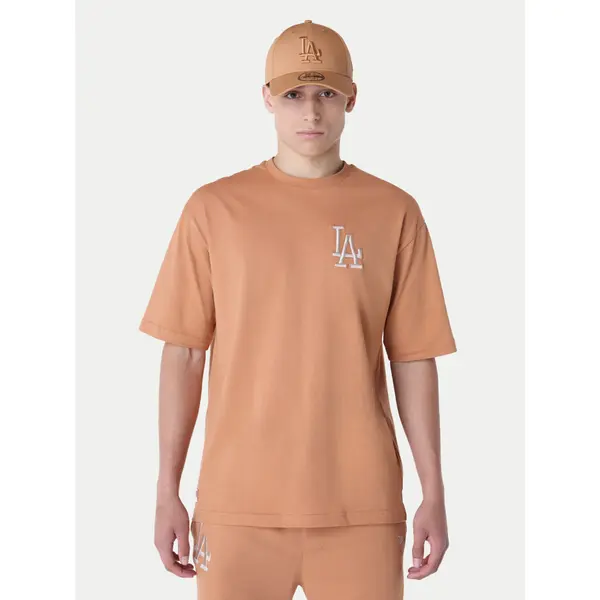 new era New Era T-shirt LA Dodgers MLB League Essential 60596179 Narančasta Regular Fit