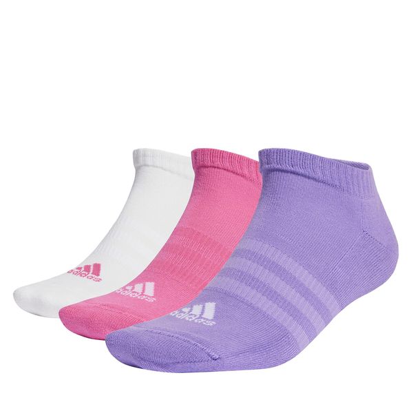 adidas Niske unisex čarape adidas Cushioned Low-Cut Socks 3 Pairs IC1335 preloved fuchsia/white/violet fusion