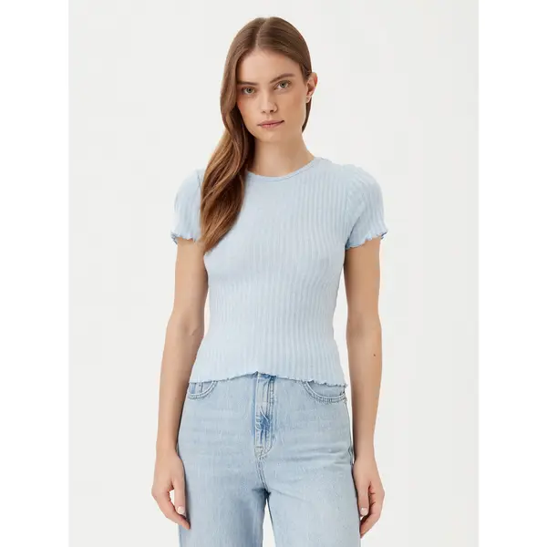 Noisy May Noisy May T-shirt Berry 27015446 Svijetloplava Slim Fit