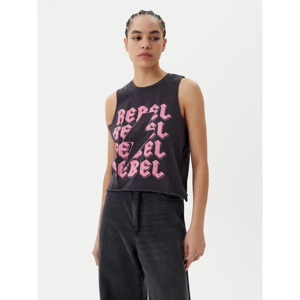 Noisy May Noisy May Top Rebel 27034002 Siva Oversize