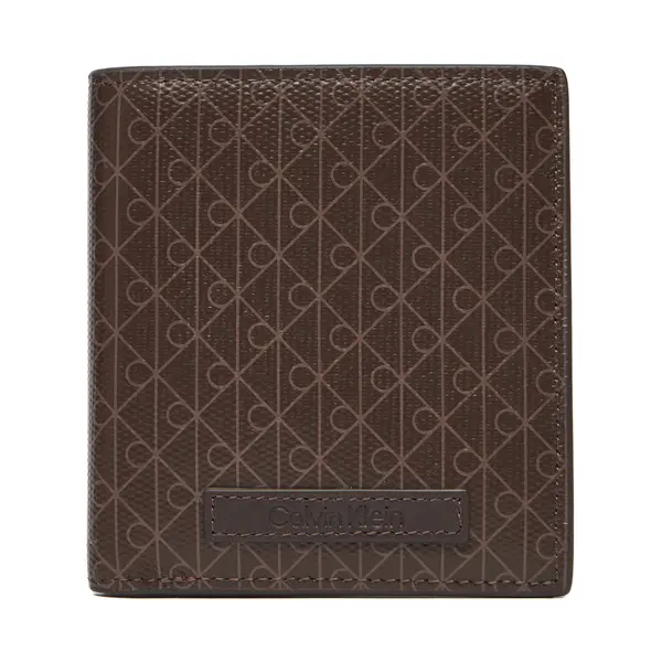 Calvin Klein Novčanik Calvin Klein Coated Ns Slim Billfold LV04D1084G Smeđa