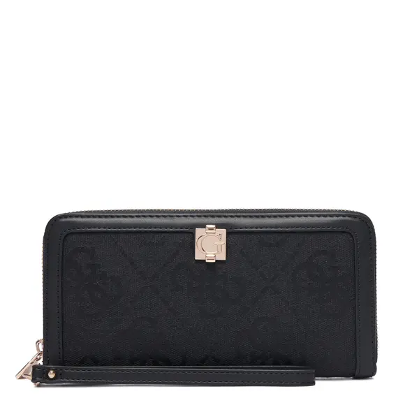 Guess Novčanik Guess Audrey Logo Slg SWJG97 55146 Crna