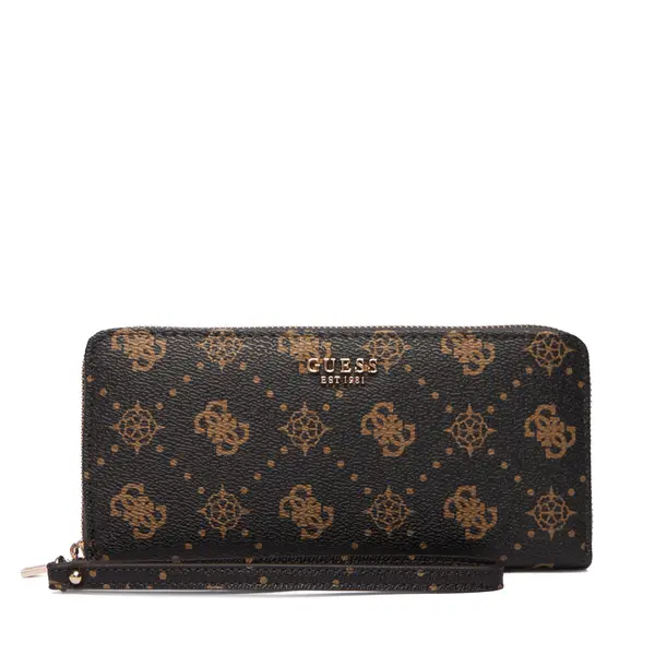 Guess Novčanik Guess Carrie Logo Slg SWGP98 98146 Smeđa