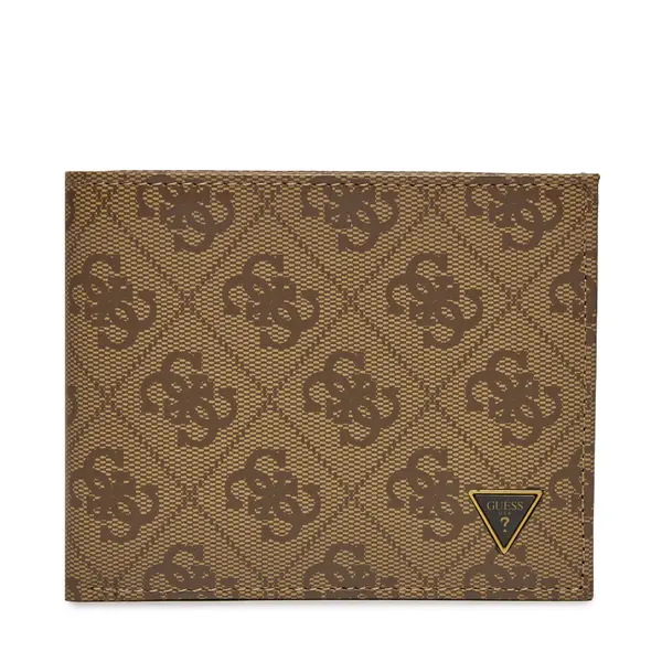 Guess Novčanik Guess Vezzola Leather Slg SMVELE LEA20 Smeđa