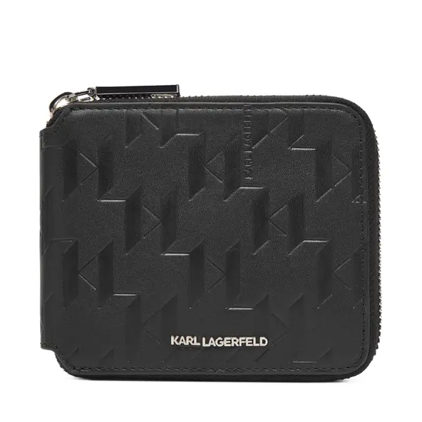 Karl Lagerfeld Novčanik KARL LAGERFELD B1M32050 Crna
