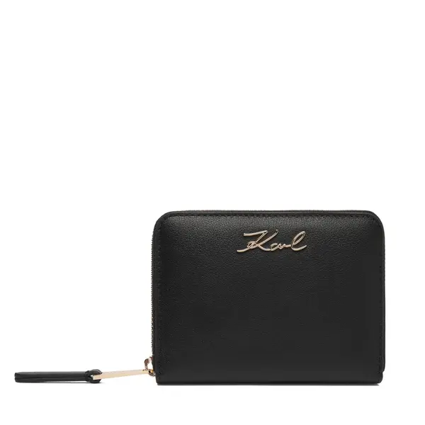 Karl Lagerfeld Novčanik KARL LAGERFELD B1W32036 Crna