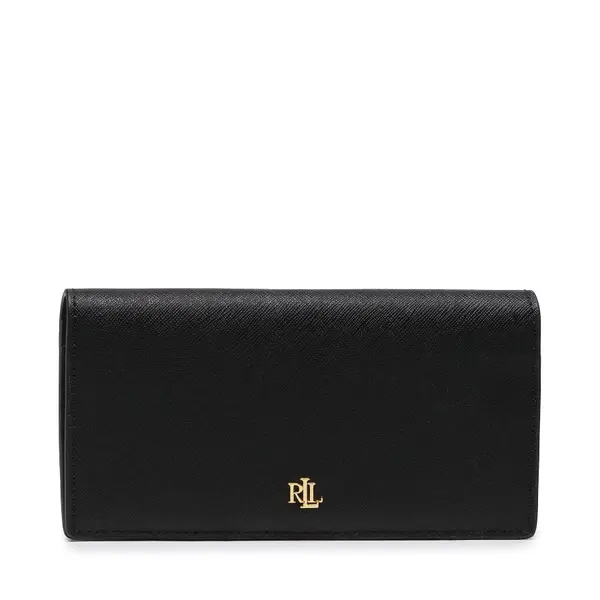 Lauren Ralph Lauren Novčanik LAUREN RALPH LAUREN Slim Wallet Wlt Med 432802917009 Crna