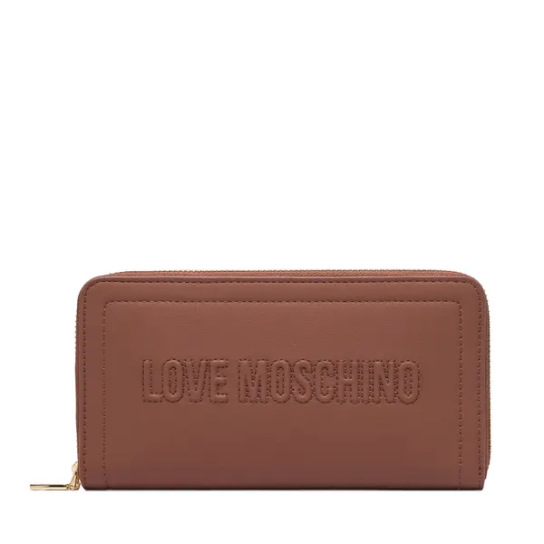 Love Moschino Novčanik LOVE MOSCHINO Signature Love JC5500PP1PLE0200 Smeđa