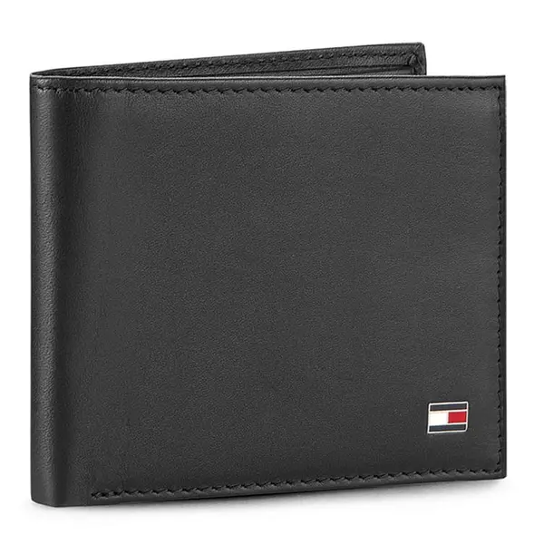 Tommy Hilfiger Novčanik Tommy Hilfiger Eton Mini Cc Wallet AM0AM00655/83365 Crna