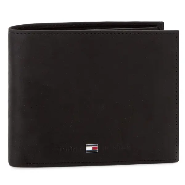 Tommy Hilfiger Novčanik Tommy Hilfiger Johnson Trifold AM0AM00665 Crna