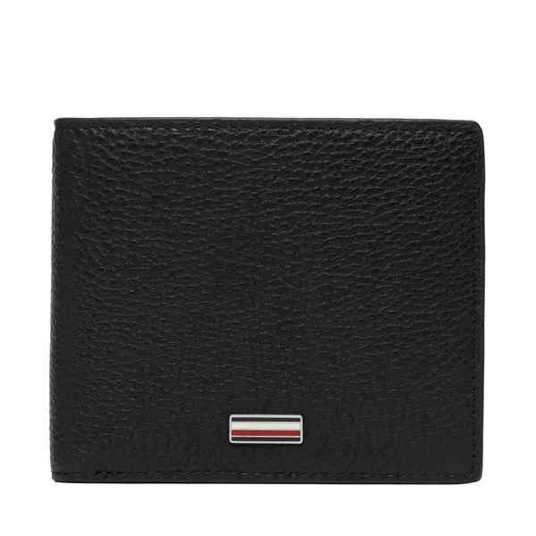 Tommy Hilfiger Novčanik Tommy Hilfiger Th Central Cc And Coin AM0AM14496 Crna