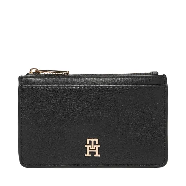 Tommy Hilfiger Novčanik Tommy Hilfiger Th Icon Long Cc Holder AW0AW18867 Crna