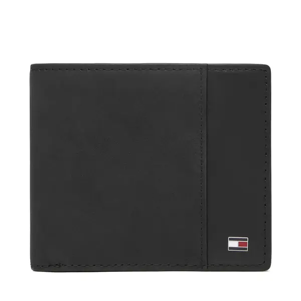 Tommy Hilfiger Novčanik Tommy Hilfiger Th Soho Cc And Coin AM0AM14502 Crna