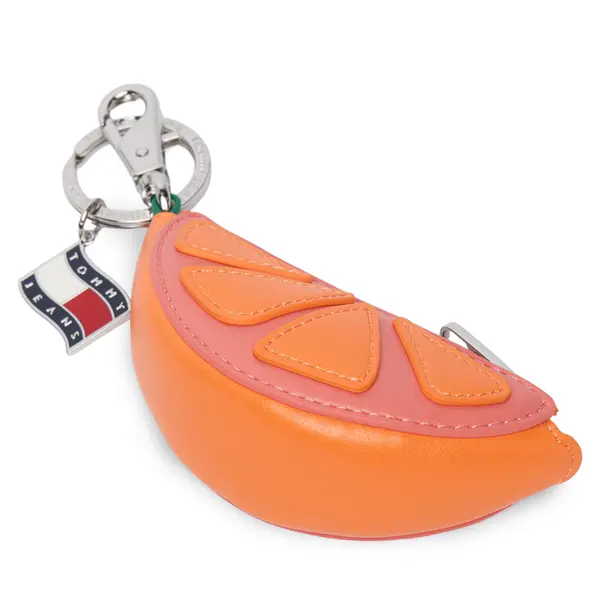 Tommy Jeans Novčanik za kovanice Tommy Jeans Tjw Fruit Coin Purse Orange AW0AW18598 Narančasta