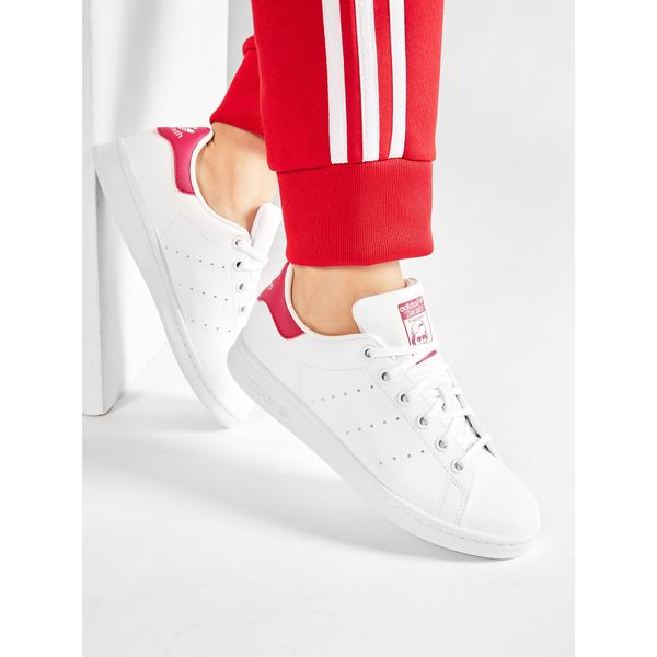 adidas Obuća adidas Stan Smith J FX7522 Ftwwht/Ftwwht/Bopink