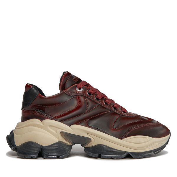 Bronx Obuća Bronx Platform sneakers 66462B-P Dust Burgundy/Black 3737