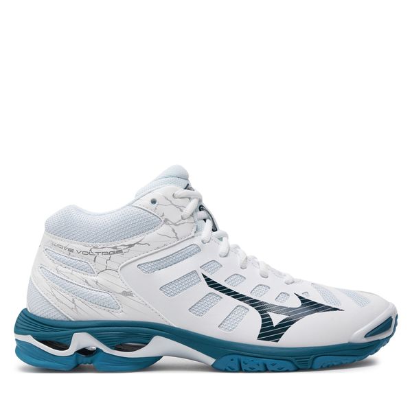 Mizuno Obuća Mizuno Wave Voltage Mid V1GA2165 White/Sailor Blue/Silver 86