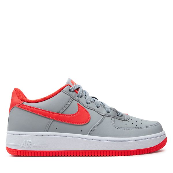 Nike Obuća Nike Air Force 1 (GS) CT3839 005 Lt Smoke Grey/Bright Crimson