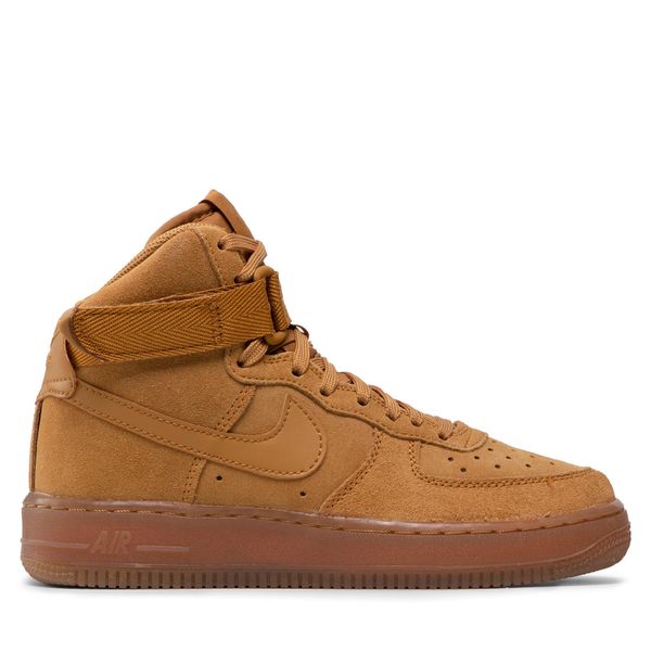 Nike Obuća Nike Air Force 1 High Lv 8 3 (GS) CK0262 700 Wheat/Wheat/Gum Light Brown