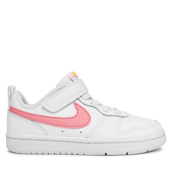 Nike Obuća Nike Court Borough Low 2 (Psv) BQ5451 124 White/Coral Chalk/Laser Orange