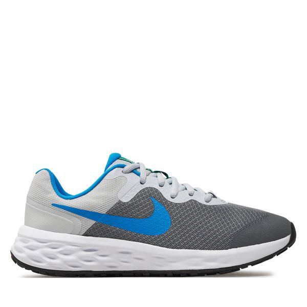 Nike Obuća Nike Revolution 6 Nn (GS) DD1096 008 Cool Grey/Photo Blue