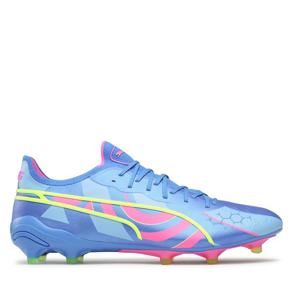 Puma Obuća Puma King Ultimate Energy Fg/Ag 107553 01 Ultra Blue/Luminous Pink/Luminous Blue