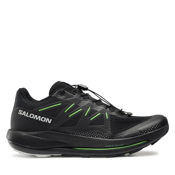 Salomon Obuća Salomon Pulsar Trail L47385200 Black/Black/Green Gecko