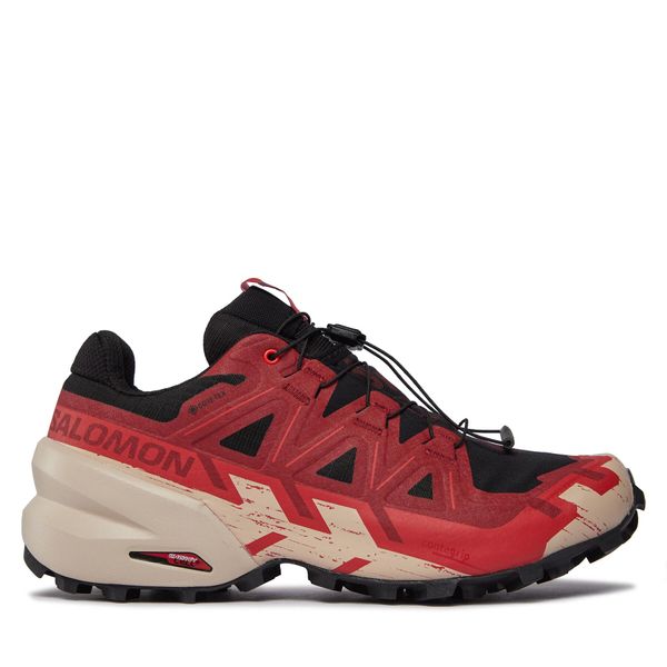 Salomon Obuća Salomon Speedcross 6 GORE-TEX L47301800 Black/Red Dalhia/Poppy Red