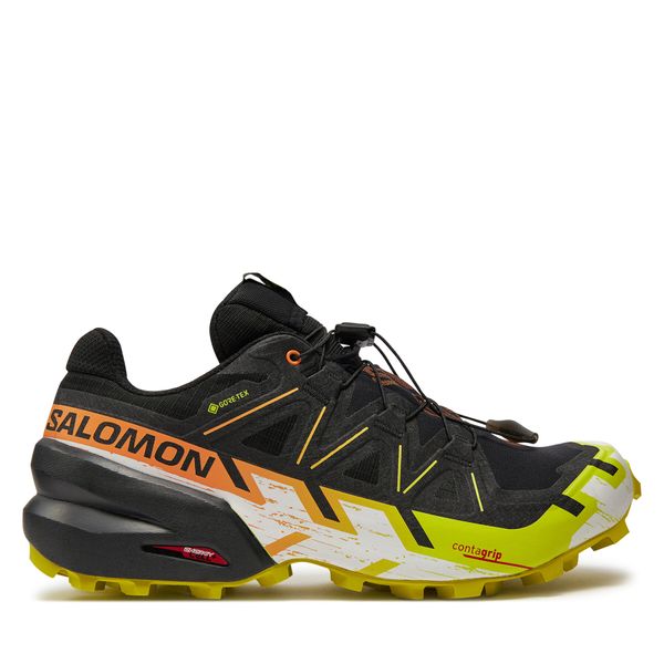 Salomon Obuća Salomon Speedcross 6 Gore-Tex L47465400 Black / Sulphur Spring / Bird Of Paradise