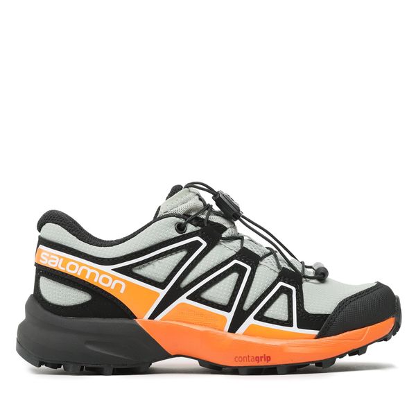 Salomon Obuća Salomon Speedcross J 416281 Wrought Iron/Black/Vibrant Orange