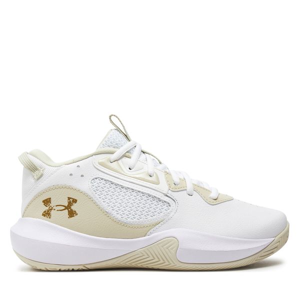 Under Armour Obuća Under Armour Ua Lockdown 6 3025616-103 White/Silt/Metallic Gold