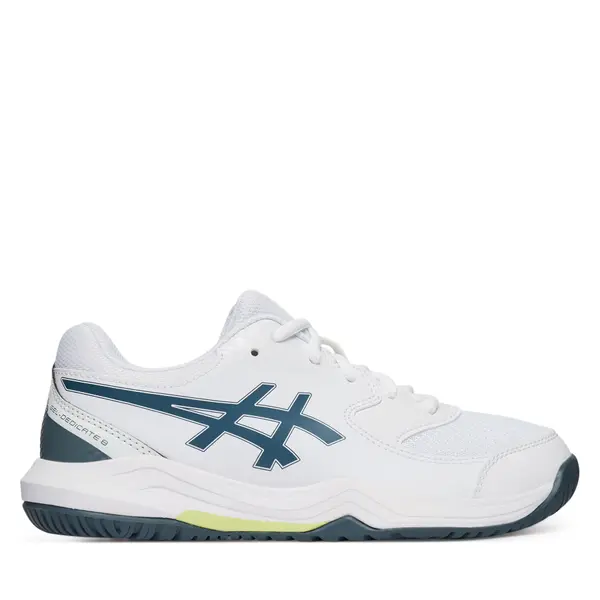 ASICS Obuća za tenis Asics Gel-Dedicate 8 Gs 1044A077 Bijela
