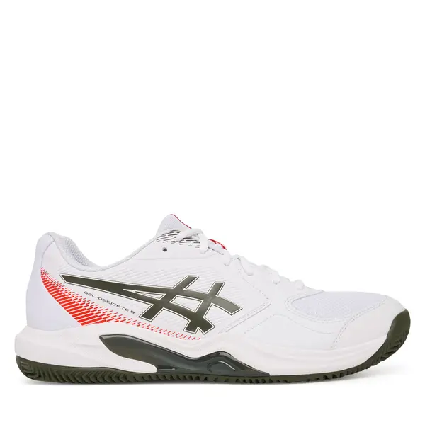 ASICS Obuća za tenis Asics Gel-Dedicate 9 Clay 1041A547 Bijela