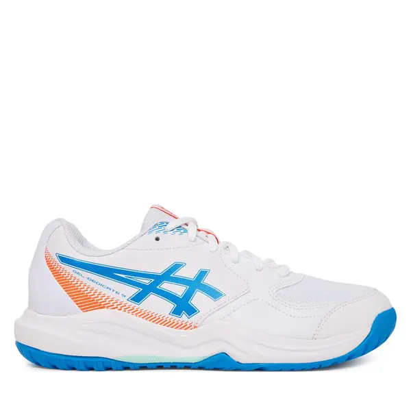 ASICS Obuća za tenis Asics Gel-Dedicate 9 Gs 1044A085 Bijela