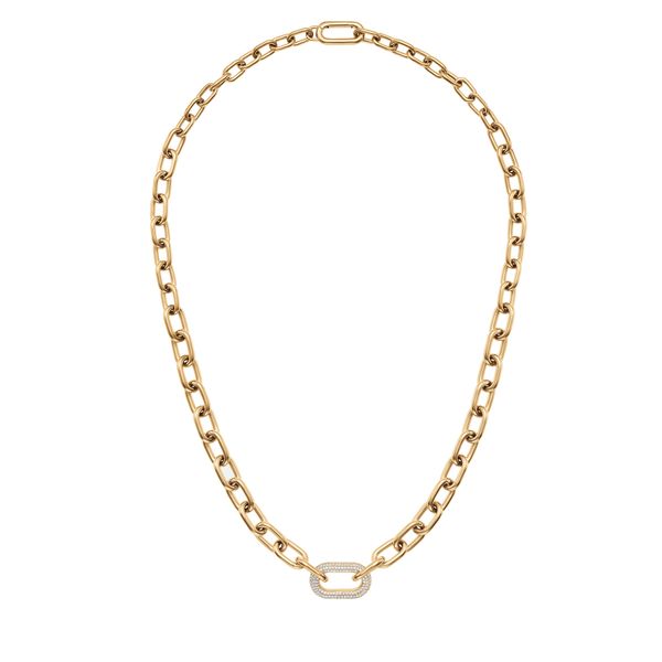 Daniel Wellington Ogrlica Daniel Wellington Crystal Link DW00400589 Zlatna