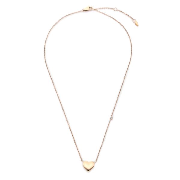 Fossil Ogrlica Fossil Engraveable JF03081791 Zlatna