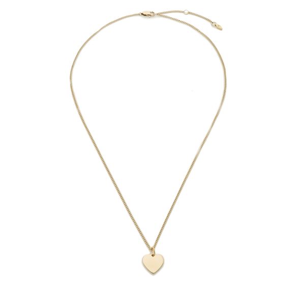 Fossil Ogrlica Fossil JF03080710 Zlatna