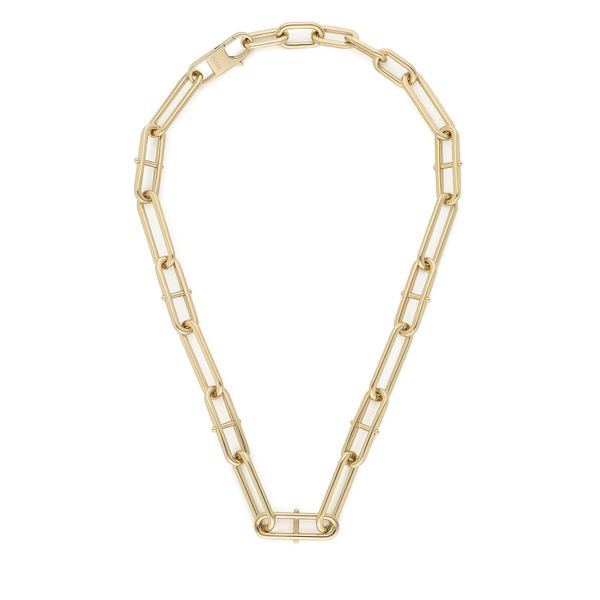 Fossil Ogrlica Fossil JF04102710 Zlatna