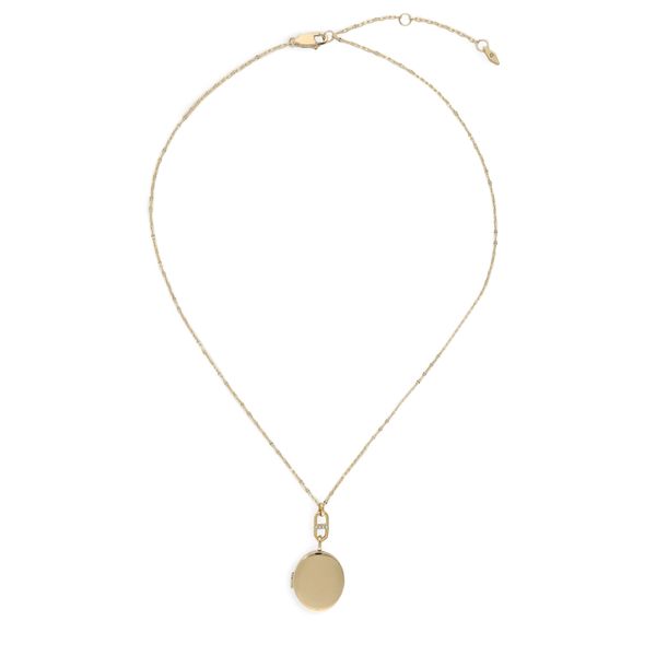 Fossil Ogrlica Fossil JF04426710 Zlatna