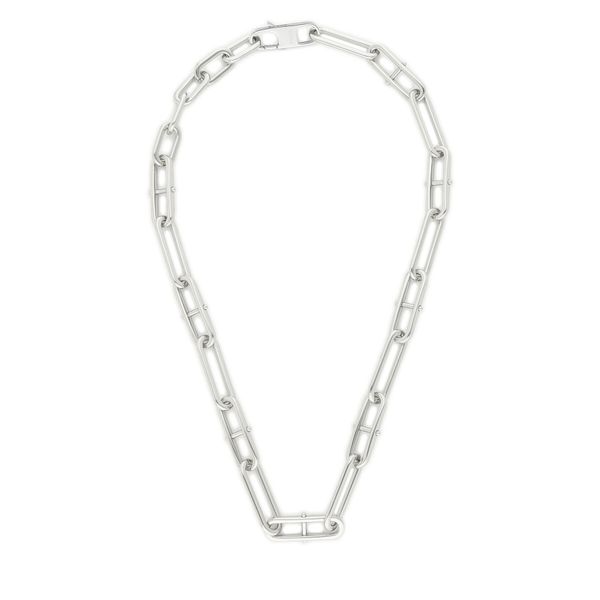 Fossil Ogrlica Fossil JF04503040 Srebrna